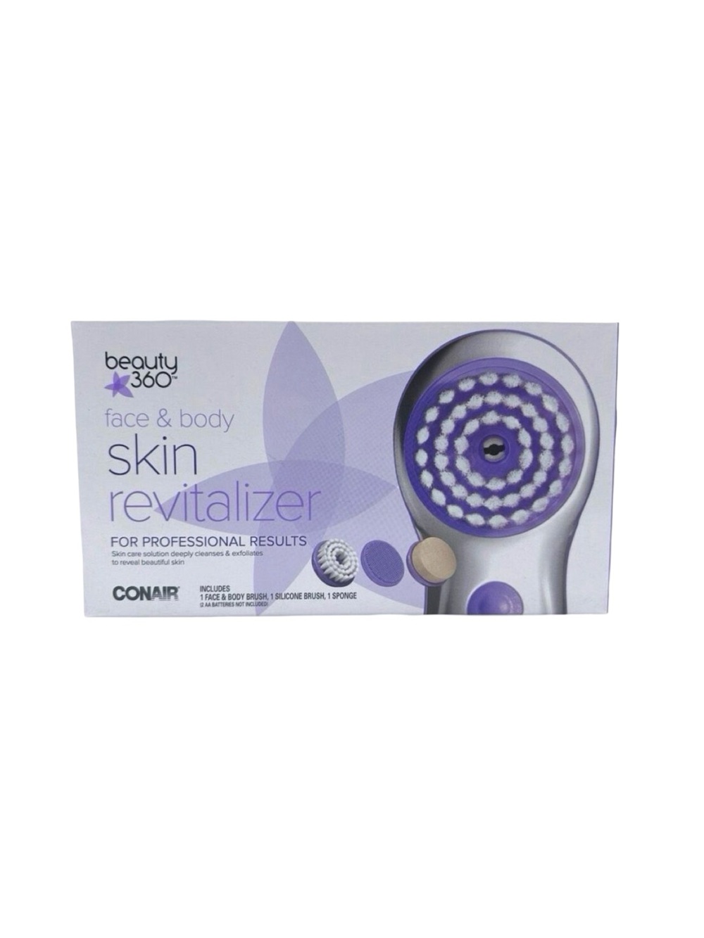 Conair Beauty 360 Face & Body Skin Revitalizer Brush